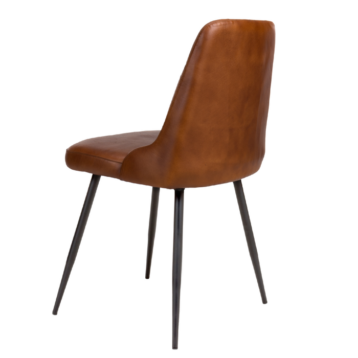 Full Leather tan Dining Chairs