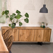 Kristensen Forest Oak 2m, 3 Door Sideboard