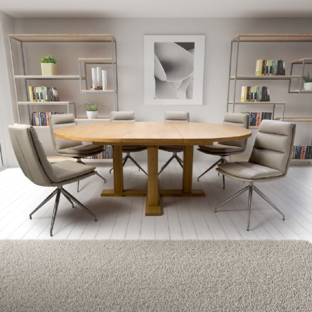 Madrid Extending Round Table – 1600-2100mm