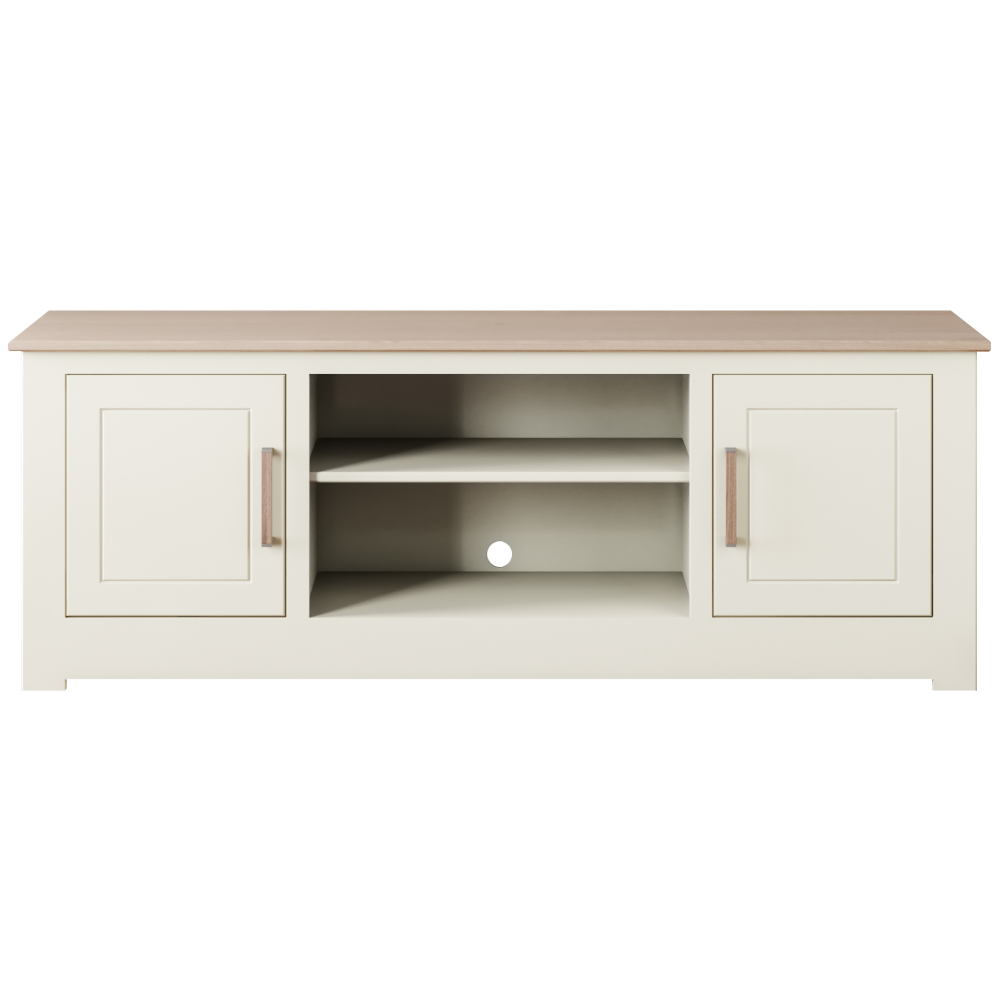 Modo Painted  Straight 2 Door Tv Unit