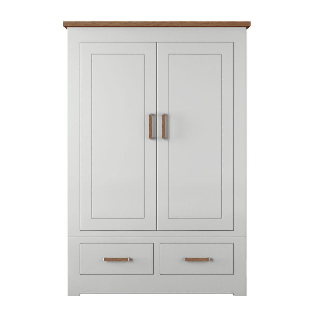 Modo Double 2 door 2 drawer  Wardrobe