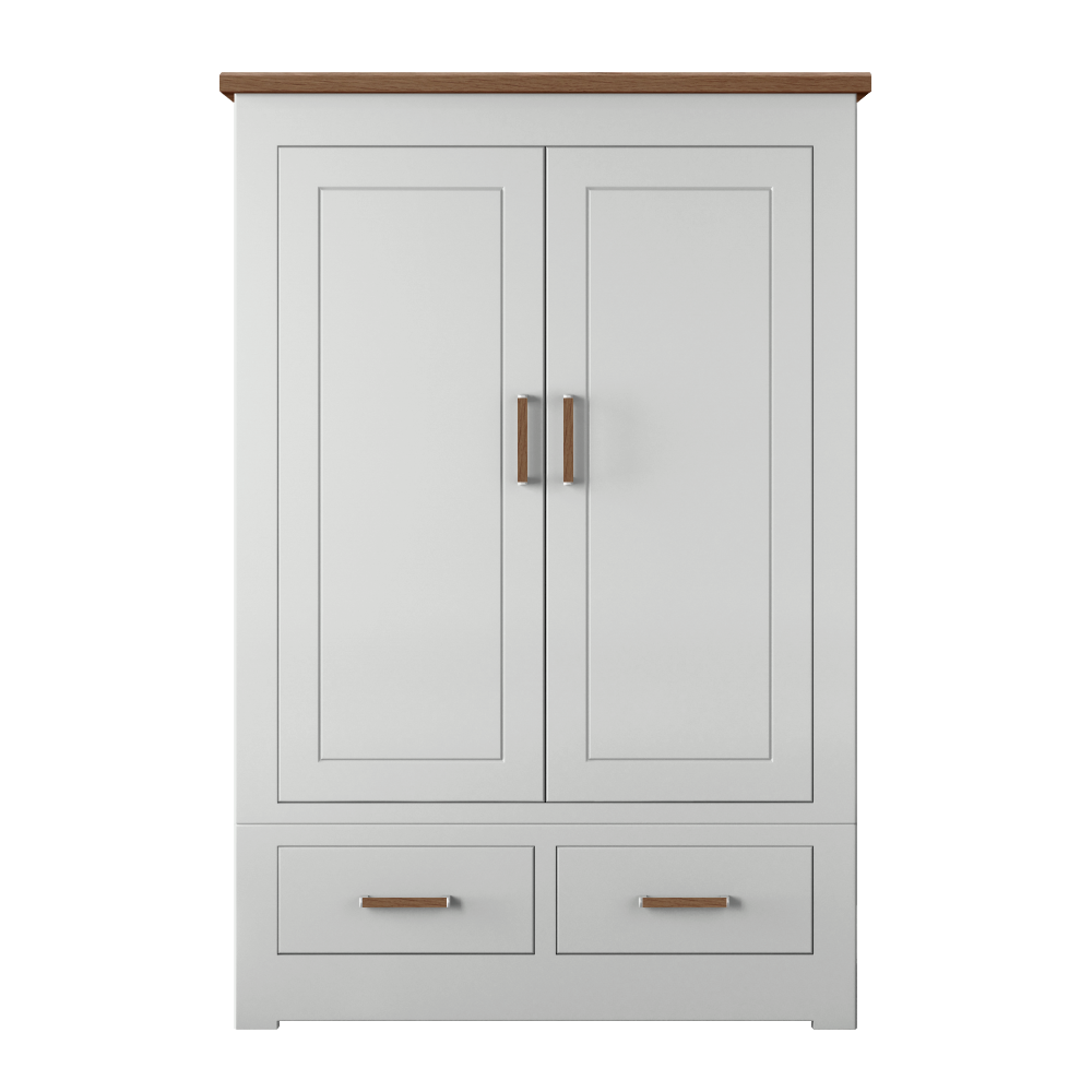 Modo Double 2 door 2 drawer  Wardrobe