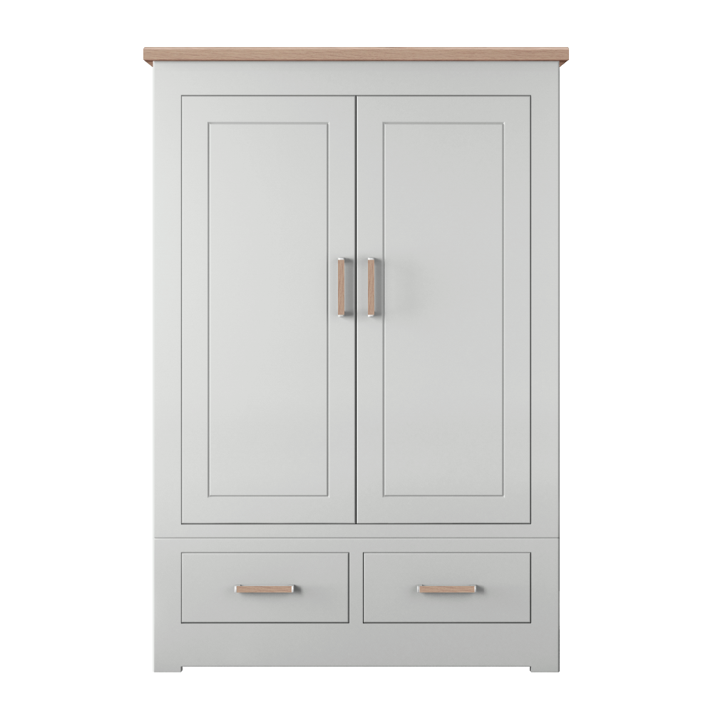 Modo Double 2 door 2 drawer  Wardrobe