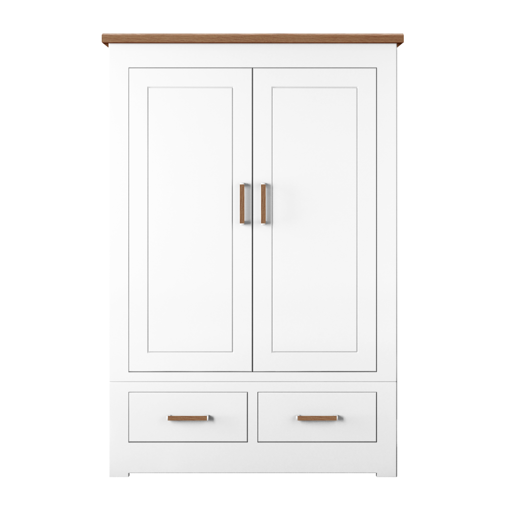 Modo Double 2 door 2 drawer  Wardrobe
