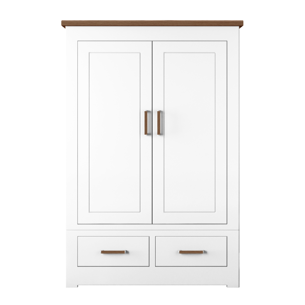 Modo Double 2 door 2 drawer  Wardrobe