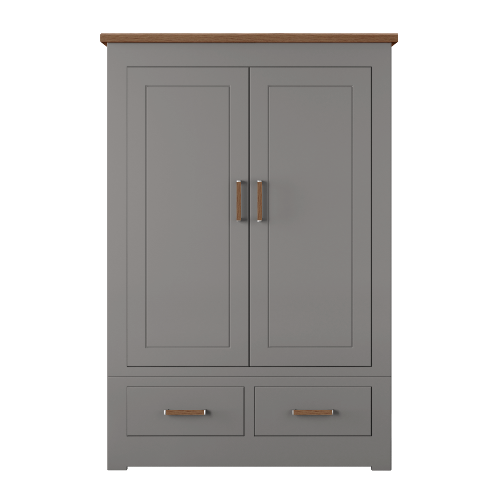 Modo Double 2 door 2 drawer  Wardrobe