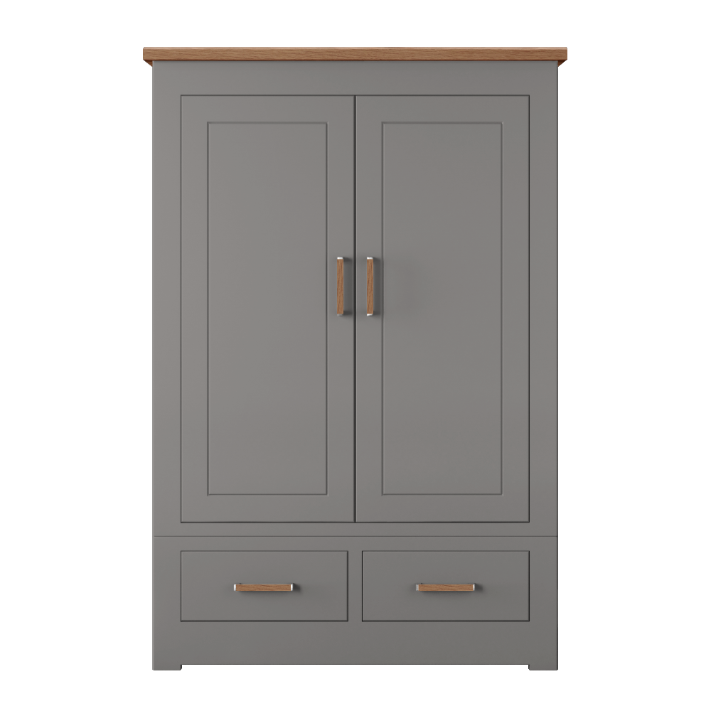 Modo Double 2 door 2 drawer  Wardrobe
