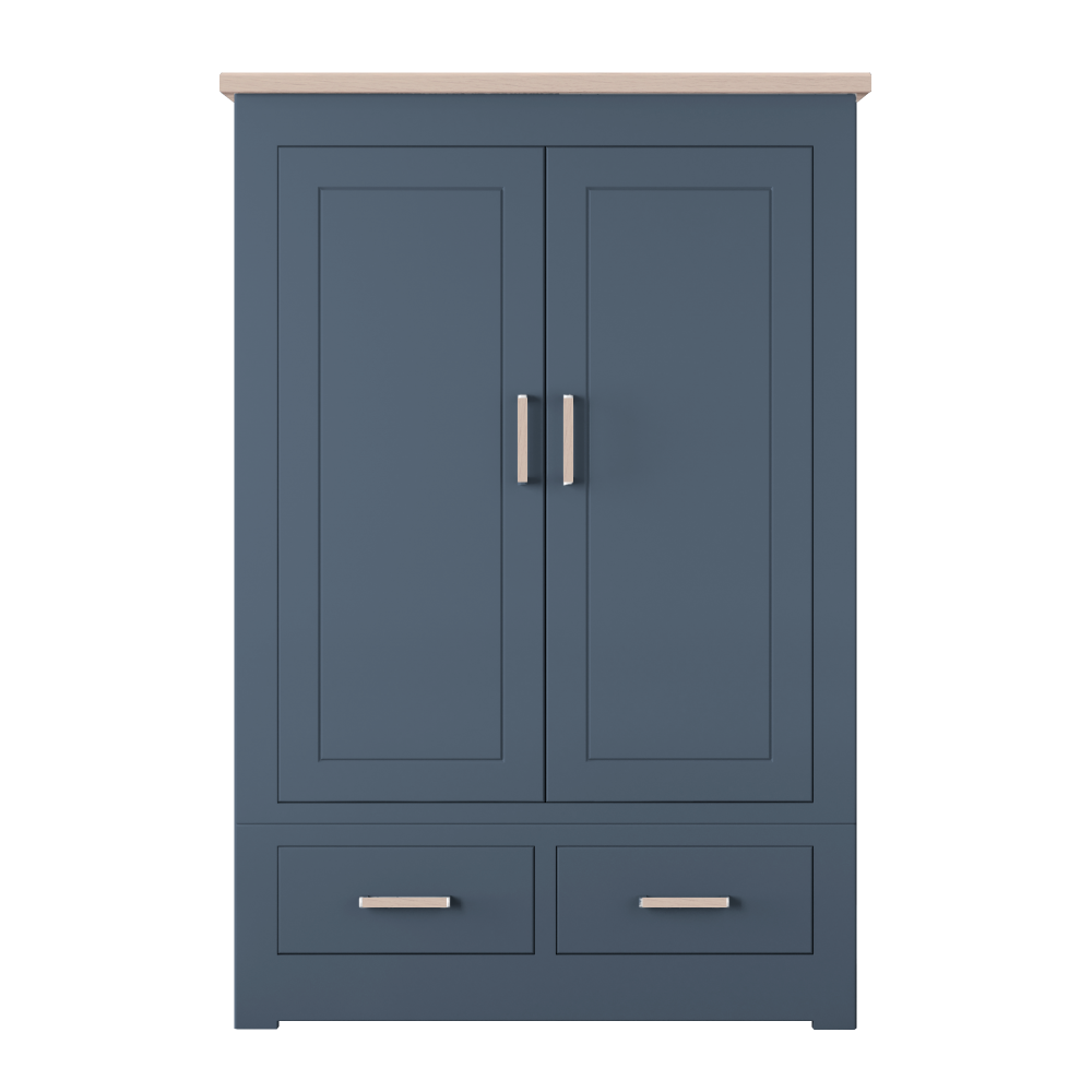 Modo Double 2 door 2 drawer  Wardrobe