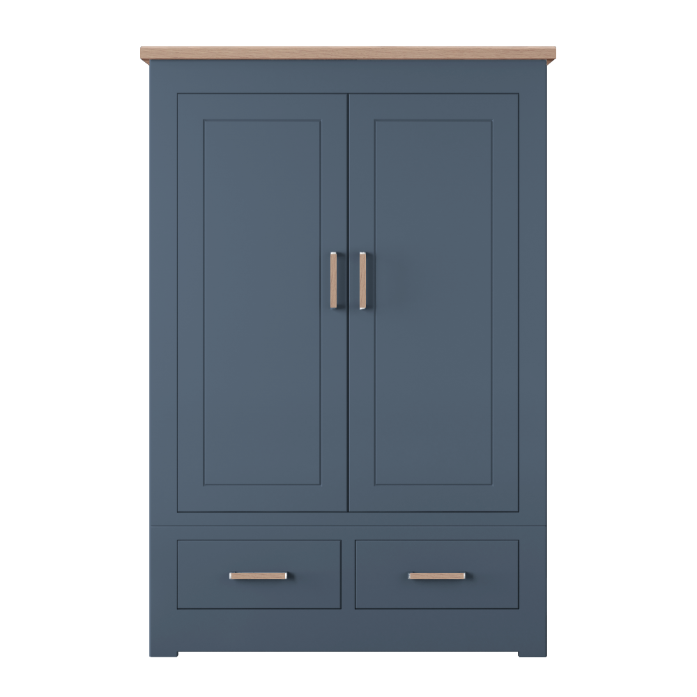 Modo Double 2 door 2 drawer  Wardrobe