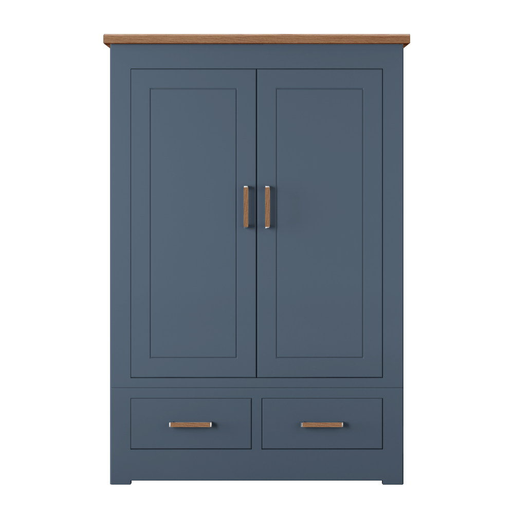 Modo Double 2 door 2 drawer  Wardrobe