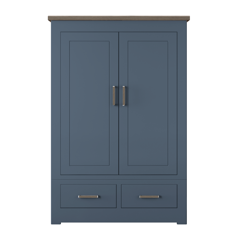 Modo Double 2 door 2 drawer  Wardrobe