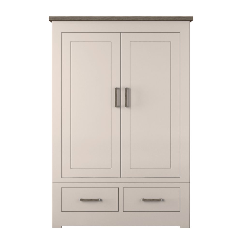Modo Double 2 door 2 drawer  Wardrobe