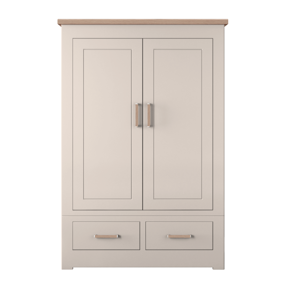 Modo Double 2 door 2 drawer  Wardrobe