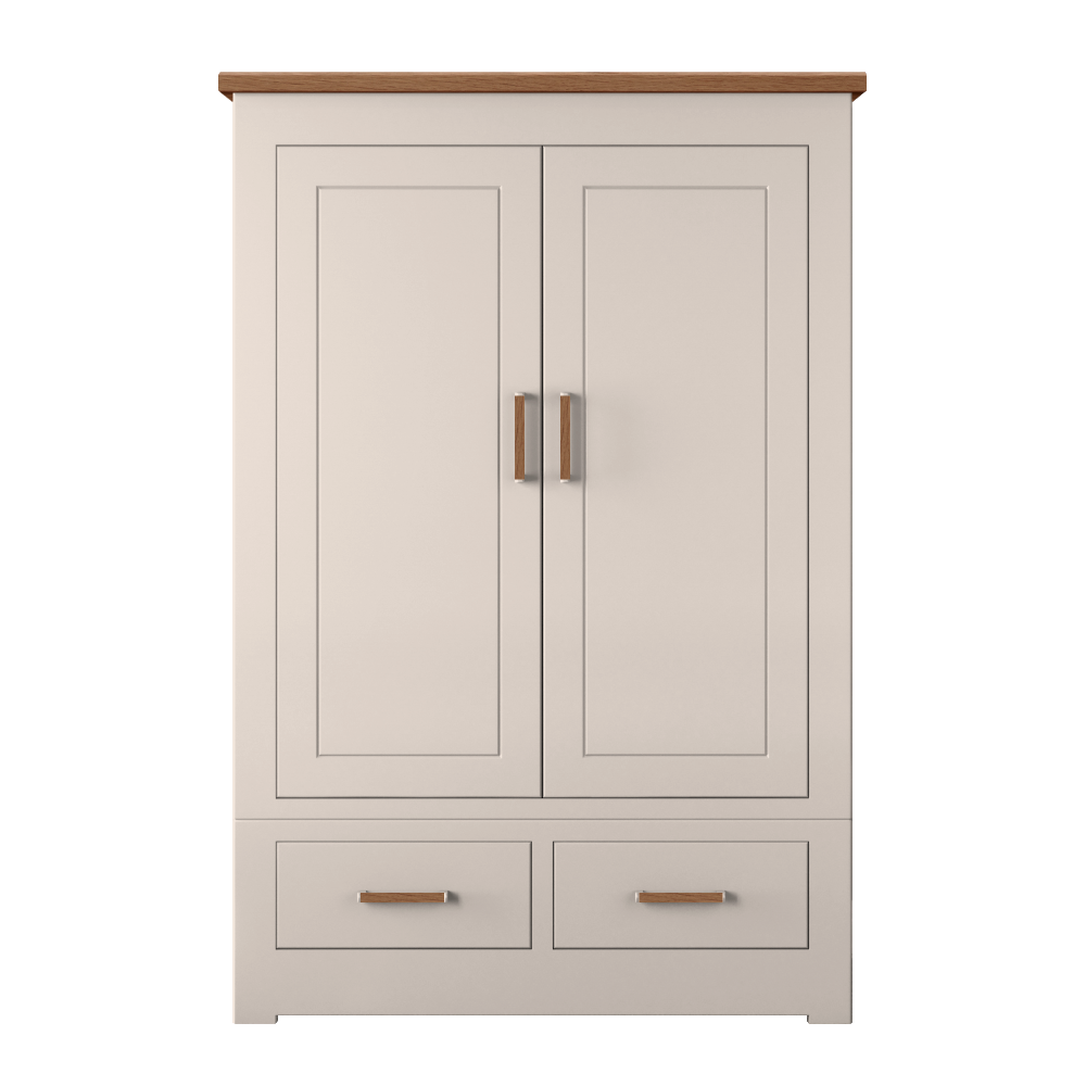 Modo Double 2 door 2 drawer  Wardrobe