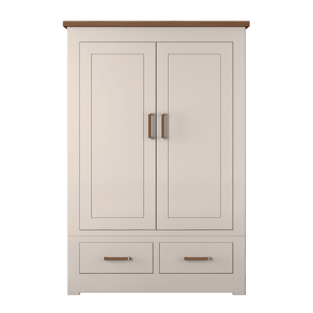 Modo Double 2 door 2 drawer  Wardrobe