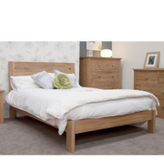 Opus Solid oak Westbury bedstead