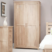 Opus Solid Oak Double Wardrobe