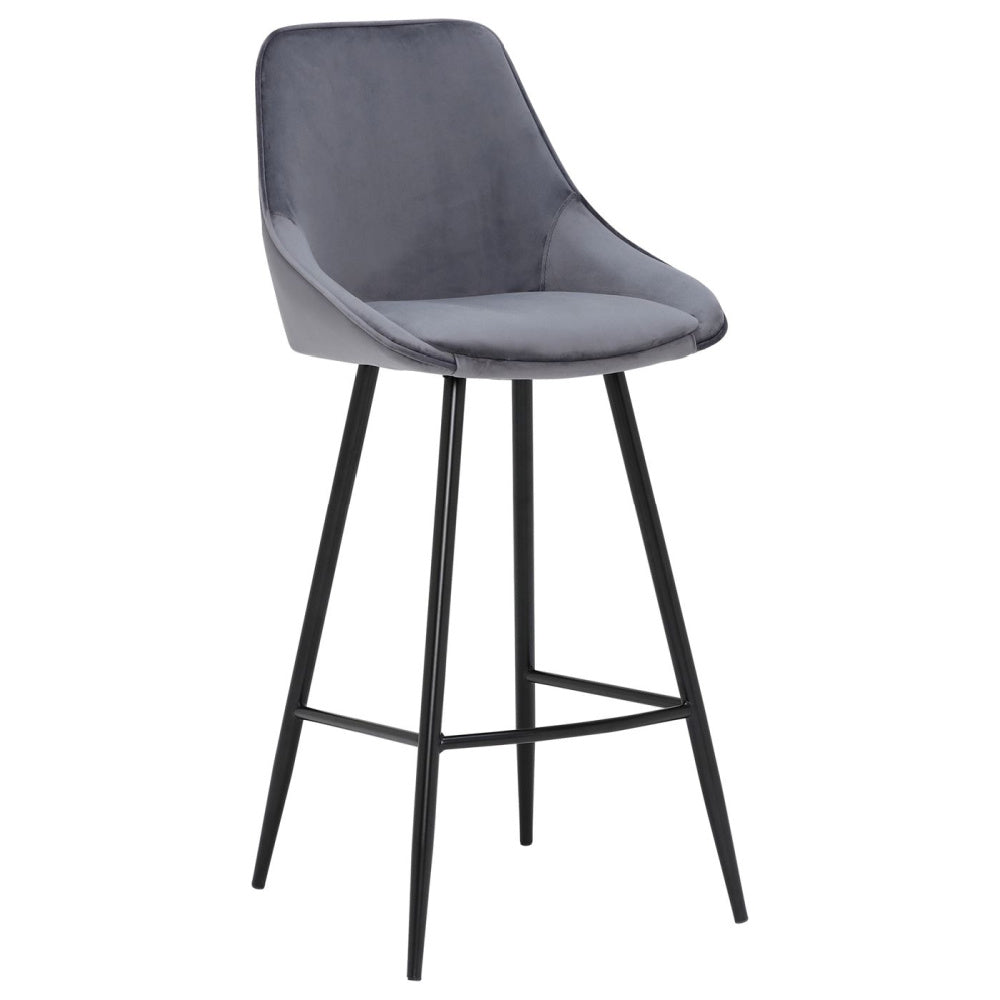 JENSON SIERRA BAR STOOL - GREY