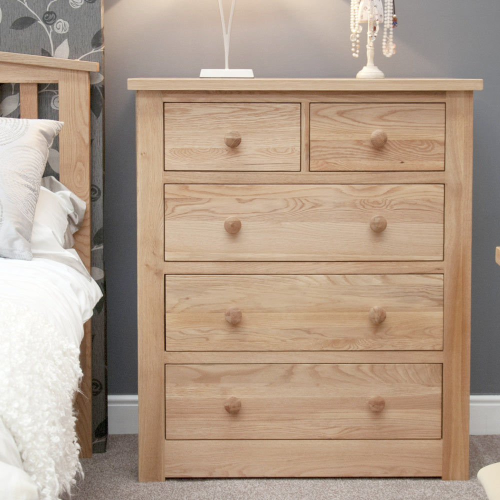 Torino Solid Oak Bedroom Collection