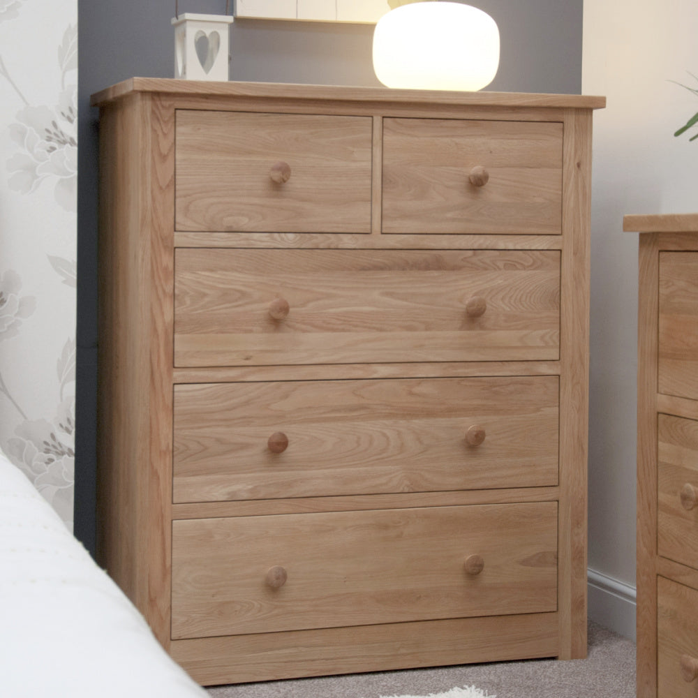 Torino Solid Oak 2/3 Jumbo Chest